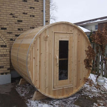 Load image into Gallery viewer, Canadian Timber Harmony CTC22W Traditional Outdoor Barrel Sauna