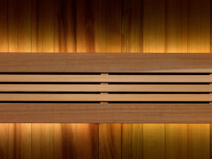 Golden Designs Sundsvall 2 Person Indoor Traditional Sauna, Ambient Light