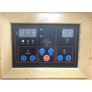 Digital Control Pad for Outdoor Infrared Sauna