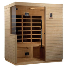 Load image into Gallery viewer, Dynamic Saunas Bilboa 3 Person Ultra Low EMF Far Infrared Sauna, DYN-5830-01