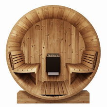 Load image into Gallery viewer, SaunaLife E8 6 Person Barrel Sauna Interior