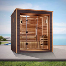 Load image into Gallery viewer, Golden Designs Drammen 3 Person Traditional Outdoor Sauna GDI-8203-01