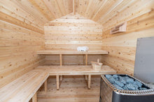 Load image into Gallery viewer, Dundalk Leisurecraft Georgian Outdoor Sauna Interior 2