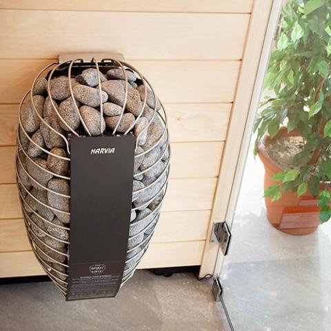 Harvia Spirit Electric Sauna Heater In Sauna