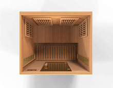 Load image into Gallery viewer, Maxxus 2 Person Low EMF FAR Infrared Canadian Red Cedar Sauna MX-K206-01 CED