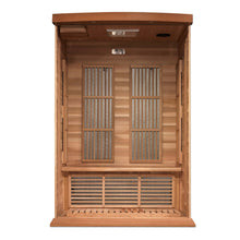 Load image into Gallery viewer, Inside Maxxus 2 Person Near Zero EMF FAR Infrared Sauna MX-K206-01-ZF CED, Cholet Edition