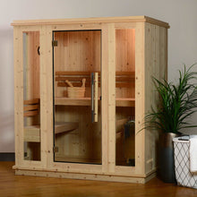Load image into Gallery viewer, Almost Heaven Saunas Auburn 2-3 Person Indoor Traditional Sauna