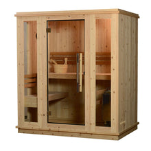 Load image into Gallery viewer, Almost Heaven Saunas Auburn 3 Person Indoor Traditional Sauna
