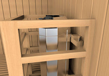 Load image into Gallery viewer, Copenhagen 3 Person Traditional Sauna GDI-7389-01 Heater