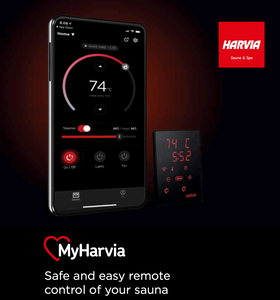 Harvia Xenio WiFi Digital Electric Sauna Heater Control