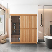 Load image into Gallery viewer, Finnmark Designs FD-3 Full Spectrum Infrared Sauna In House