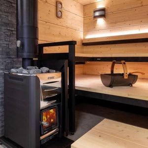 Harvia Pro 36 Wood Burning Sauna Stove In Sauna