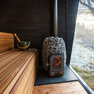 HUUM Hive Wood Sauna Heater in Sauna