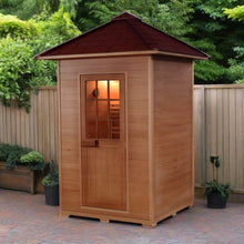 Load image into Gallery viewer, SunRay Saunas Eagle 2 Person Outdoor Traditional Sauna