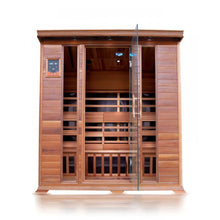 Load image into Gallery viewer, SunRay Saunas HL400K Sequoia 4 Person Infrared Sauna